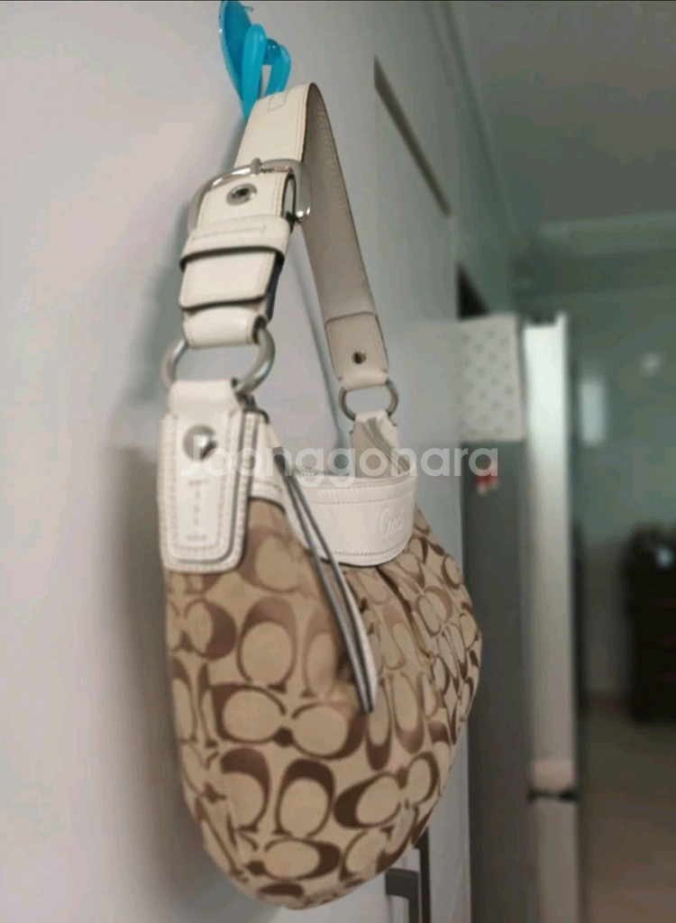 정품 코치 숄더백--1