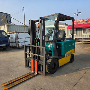 코마츠 2.5톤 전동지게차 사이드쉬프트 판매합니다.