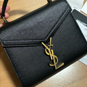 생로랑 카산드라 탑핸들 미니백