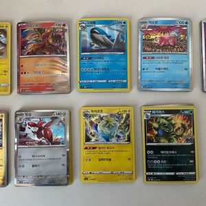 포켓몬 반짝이 카드 87장