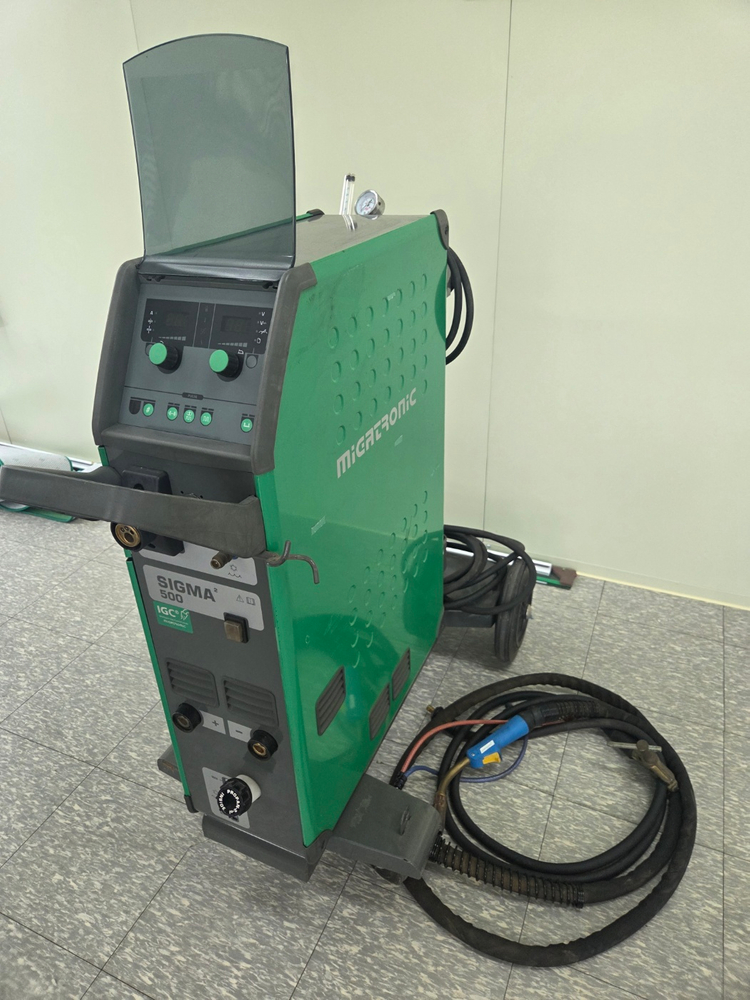 A급 미가트로닉 시그마 더블펄스 미그 500A 미그용접기 CO2용접기--2