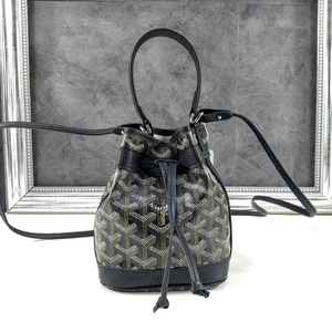 고야드 쁘띠플로 미니 버킷백