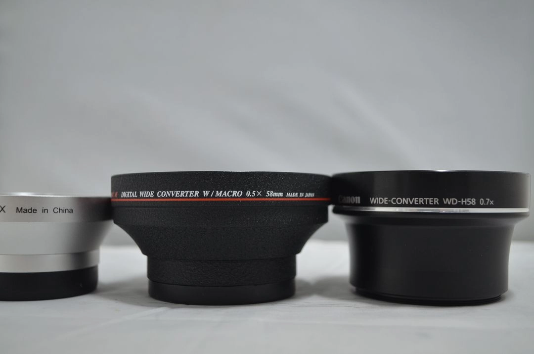 캠코더용 [광각 망원렌즈] CX450 .AXP55. AX43A .AX30등[소니.캐논.파나소닉]모든캠코더사용가능 이미지