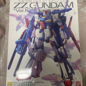 MG 건담ZZ Ver.Kai 프라모델