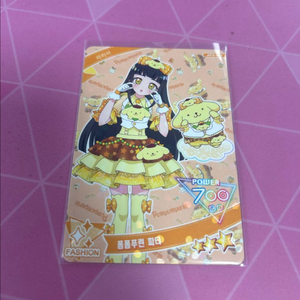 비밀의 아이프리 3탄 3성 산리오 리리아 폼폼푸린 파티 카드 판매