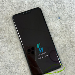 (8만원) LG V50 128G 블랙 가성비꿀폰 정상작동 검수완료 19년 5월개통 단말기