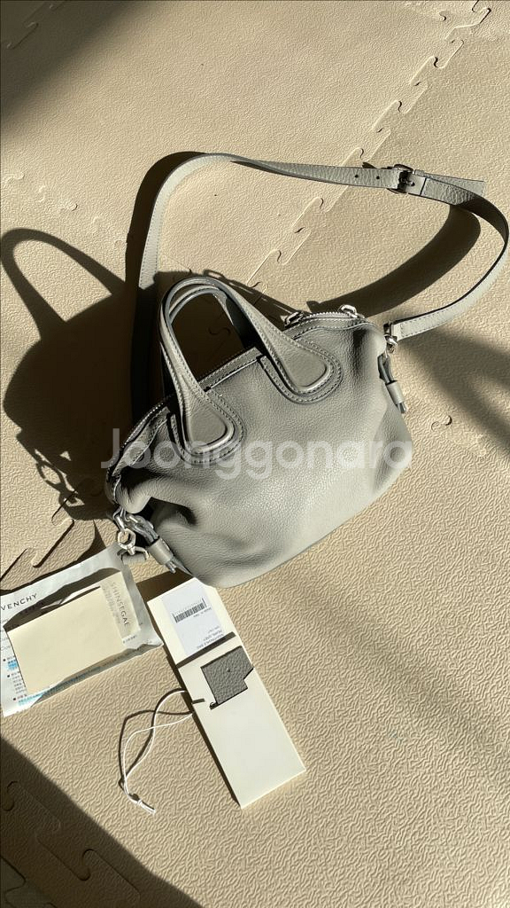 지방시 나이팅게일 미니 그레이--0