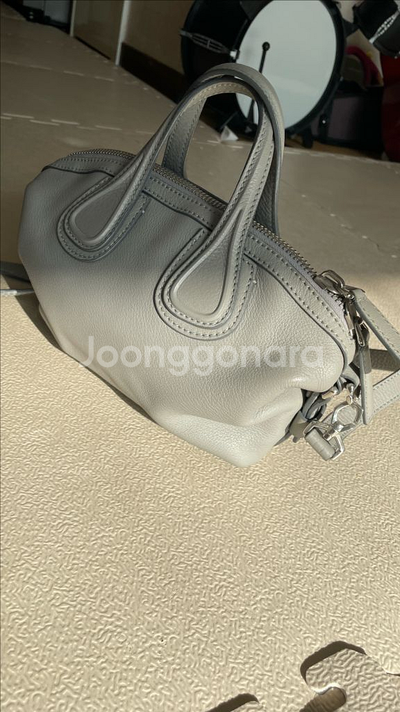 지방시 나이팅게일 미니 그레이--3