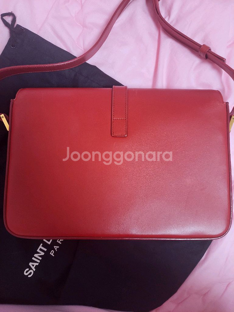 정품)급처상태양호!생로랑 유니버시티 선미가방 크로스백 숄더백--2