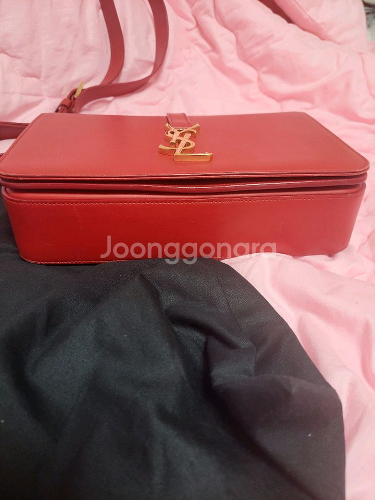 정품)급처상태양호!생로랑 유니버시티 선미가방 크로스백 숄더백--3