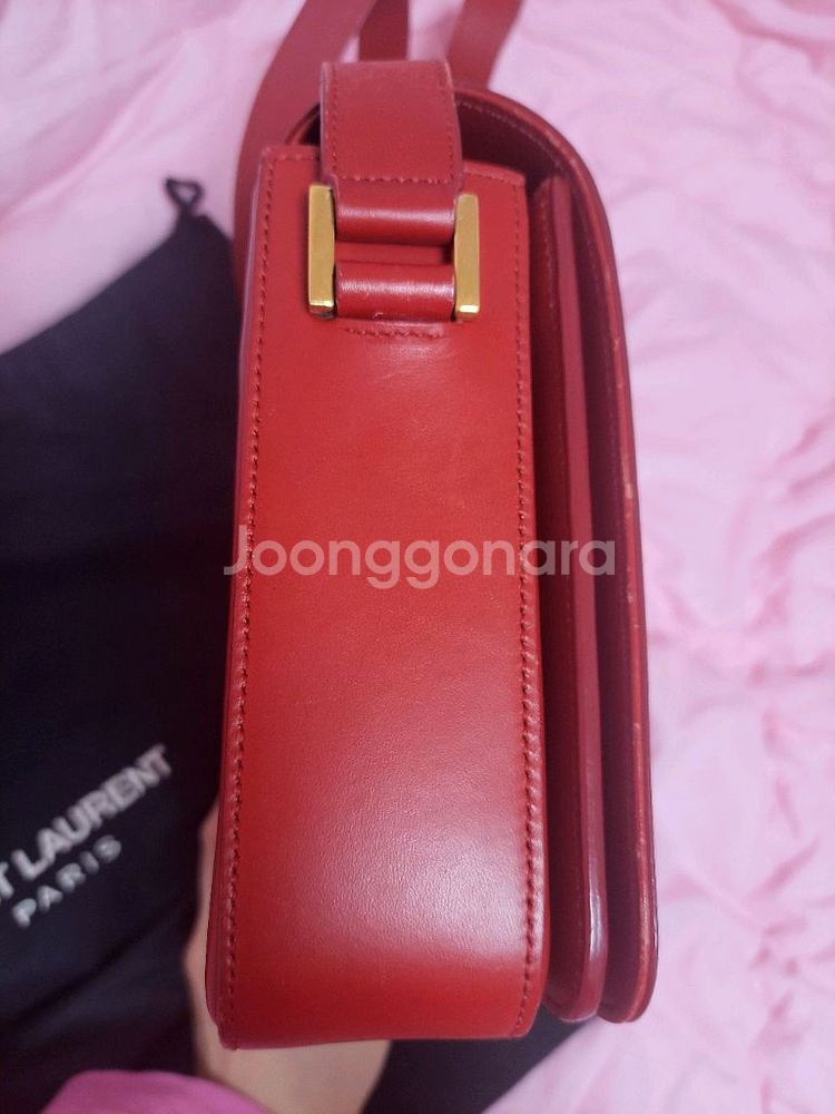 정품)급처상태양호!생로랑 유니버시티 선미가방 크로스백 숄더백--7