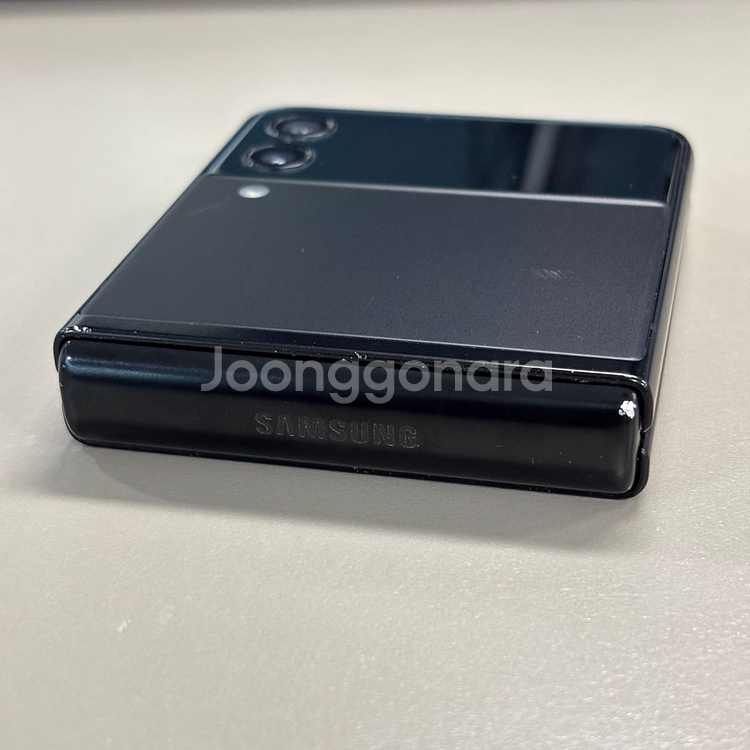 갤럭시Z플립3 블랙색상 256용량 가성비 꿀매물 서브용 배달용 게임용 추천 판매--6