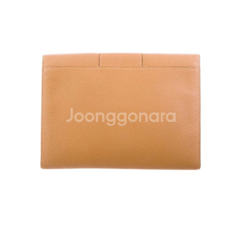 델보 delveux 프레스 A5 스몰 클러치 베이지--3