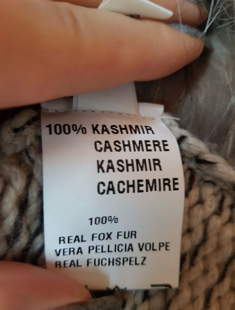 Fabiana Filippi 파비아나 필리피 캐시미어 폭스퍼 가디건 M--6