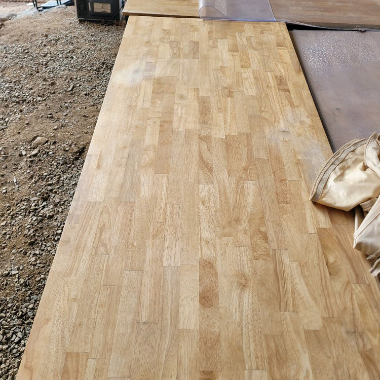 1800 제작원목테이블+의자6개세트 이미지