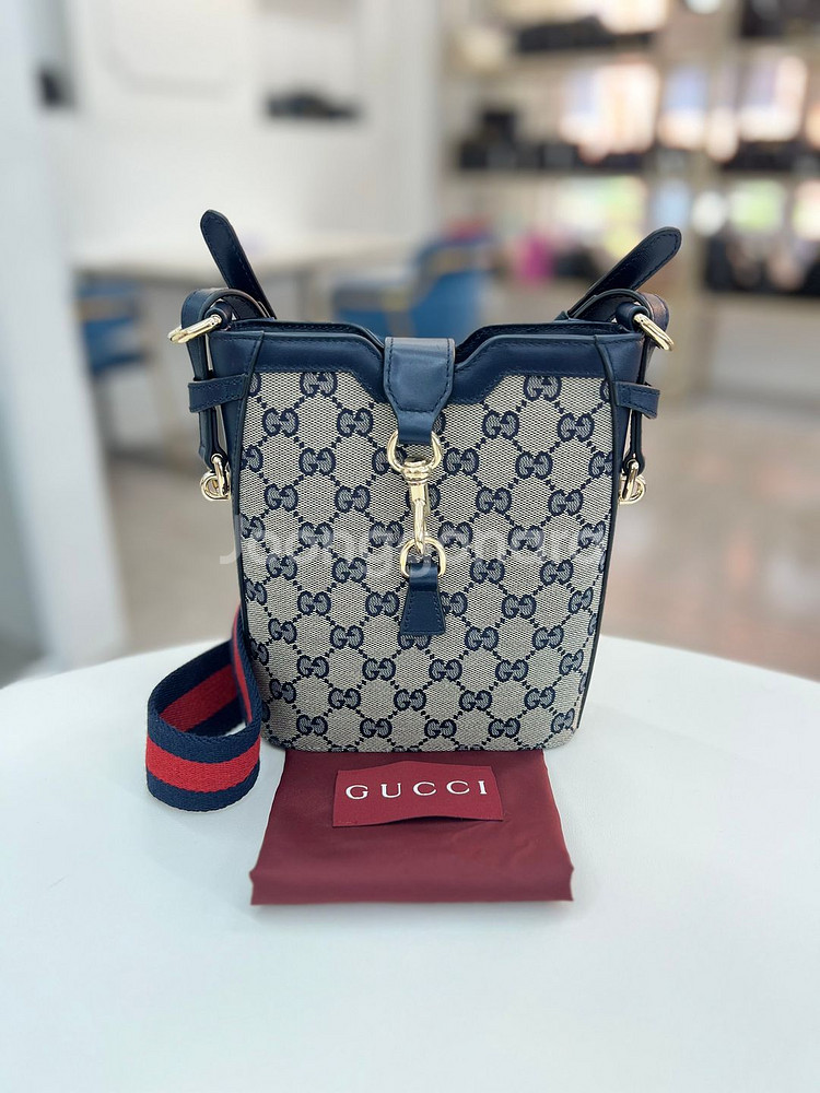 [중고명품 럭스올 울산점]구찌 오리지널 GG 미니 버킷백 782919--5