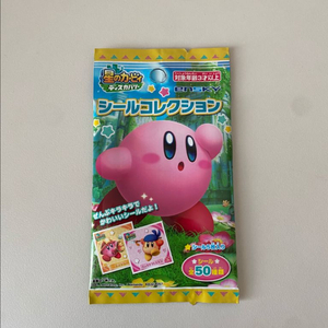 (일본 정품) 별의커비 씰 스티커 랜덤 스티커팩