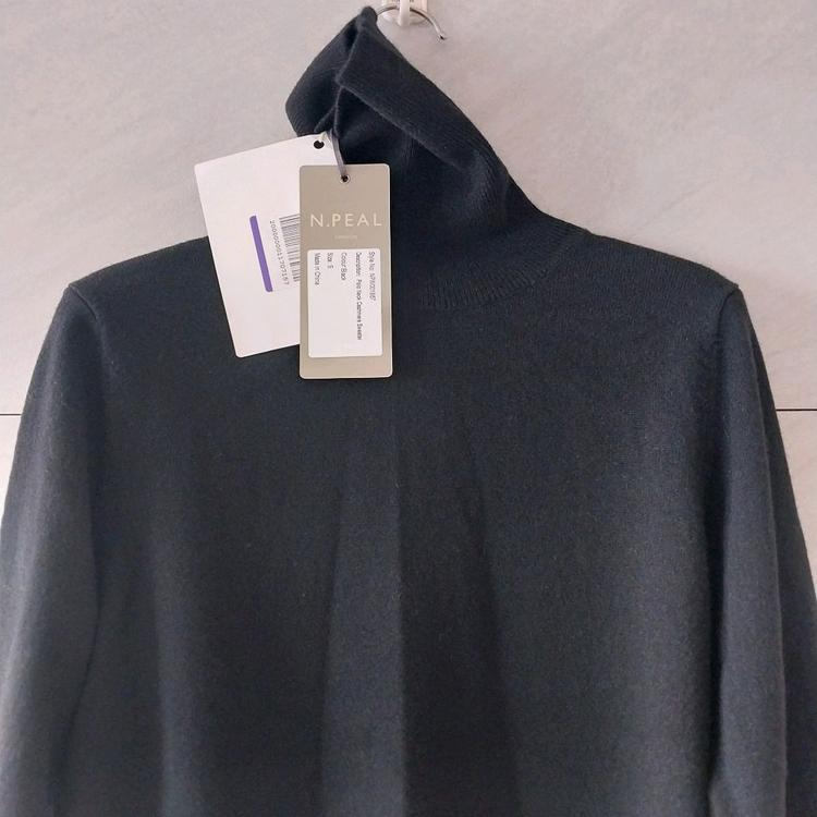 N.PEAL엔필 캐시미어 100프로 니트 새제품 랑방 타임 마인 산드로 마쥬 구호 르베이지 바네사부르노--4