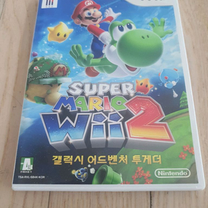 닌텐도 wii 슈퍼마리오 갤럭시 어드벤처 투게더2 한글판
