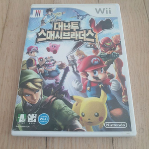 닌텐도 wii 대난투 스매시 브라더스 정발