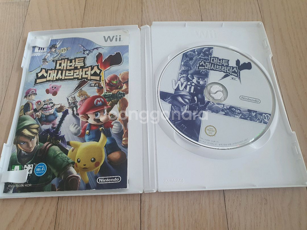 닌텐도 wii 대난투 스매시 브라더스 정발--2
