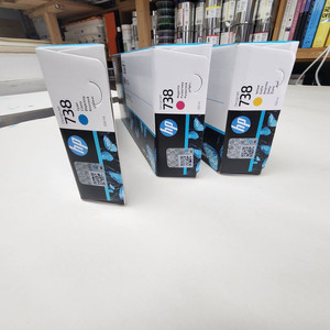 HP 738 컬러 잉크 카트리지