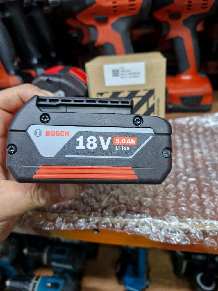 보쉬배터리 정품 18V 5.0AH 미사용신품.박싱.완전 이미지
