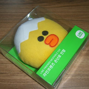 라인프렌즈샐리손난로 포리인형 버터울프쿠션 모찌모찌쿠션 핸드워머 이미지