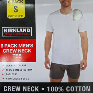 커클랜드 시그니춰 남성 반팔티(6p)