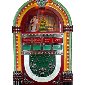 크리스마스 레트로 주크박스 장식