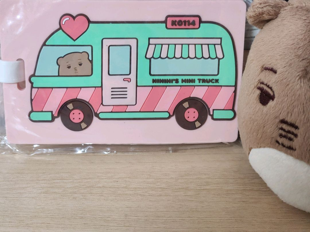 곰인이 EXO굿즈 카이 KAI 엑소카이 니니니 인형 네임택 판매 엑소 인형 양도--1