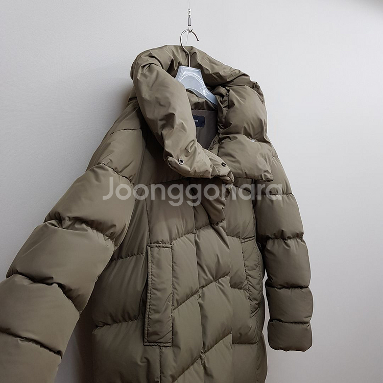 한섬 SYSTEM 시스템 하이넥 롱 구스다운 패딩 76-90-155사이즈--2
