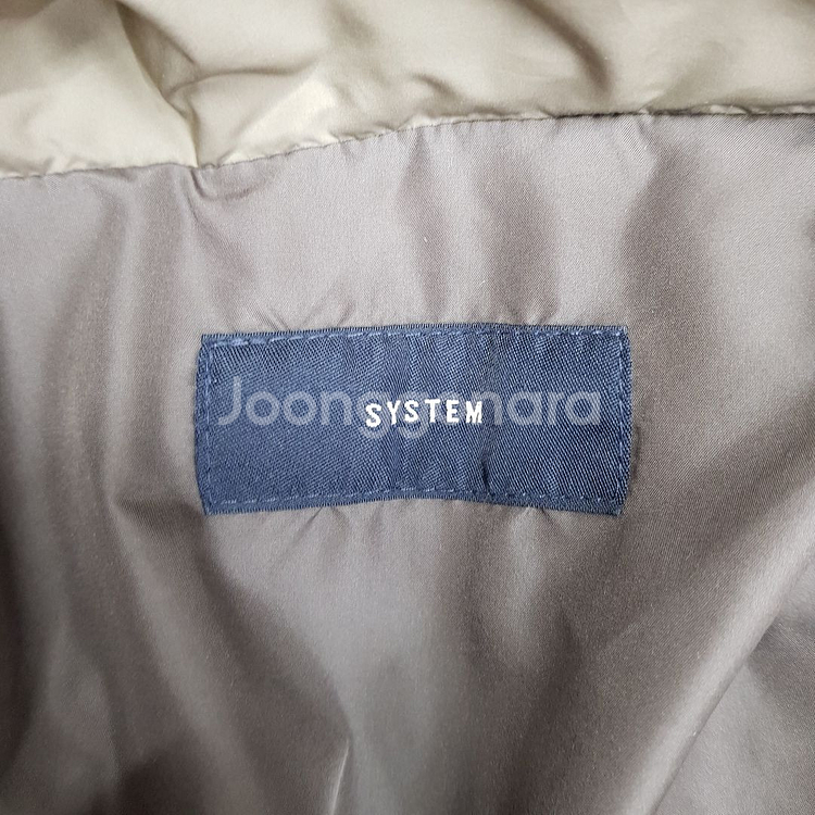 한섬 SYSTEM 시스템 하이넥 롱 구스다운 패딩 76-90-155사이즈--5