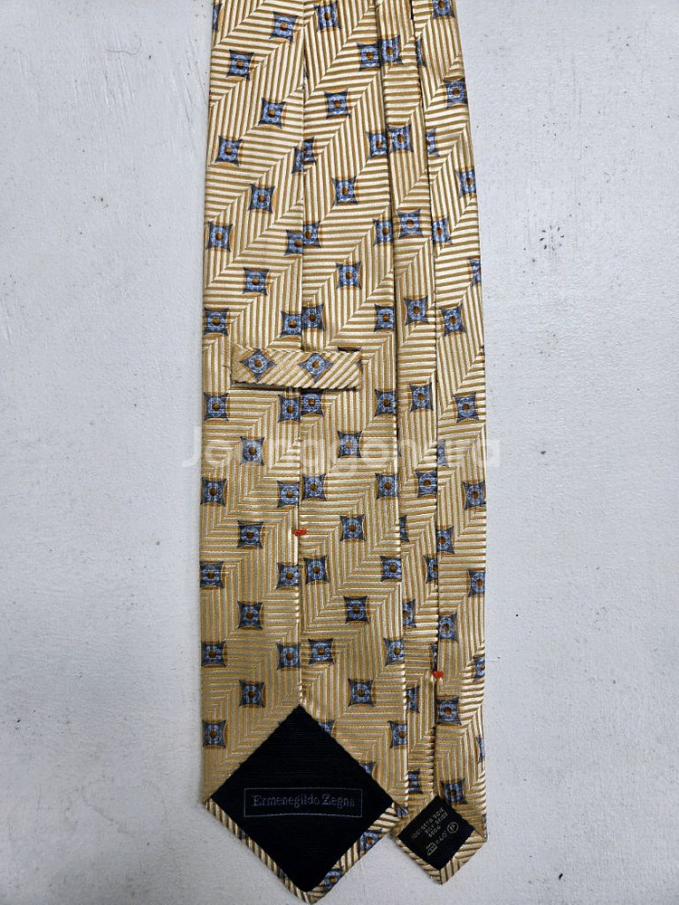 에르메네질도 제냐 실크 넥타이--1