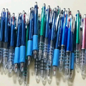 유로삼색 독일잉크 UV터치 삼색펜 삼색볼펜(3색볼펜+터치펜)/5자루5자루