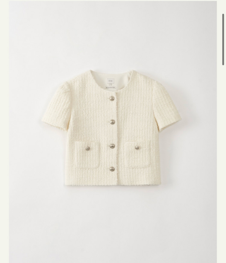 시에 SIE 셀리나 트위드자켓--3