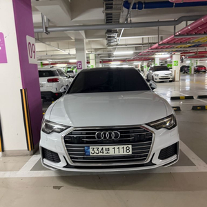 아우디 A6 21년형 40TDI 무사고