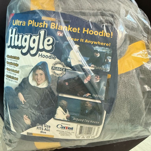 huggle 후드 담요
