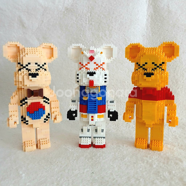 곰돌이 나노블럭--3