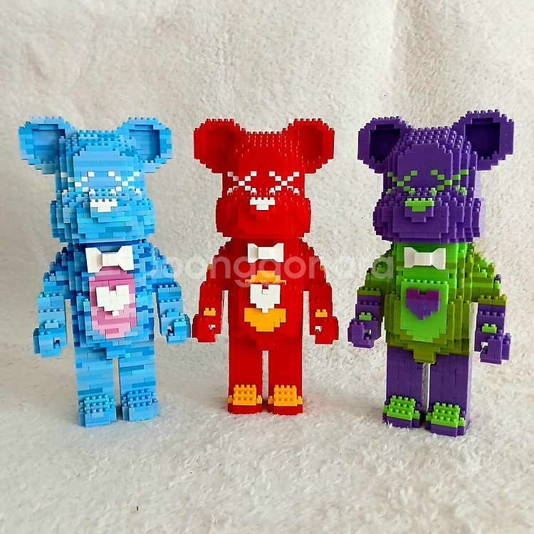 곰돌이 나노블럭--6