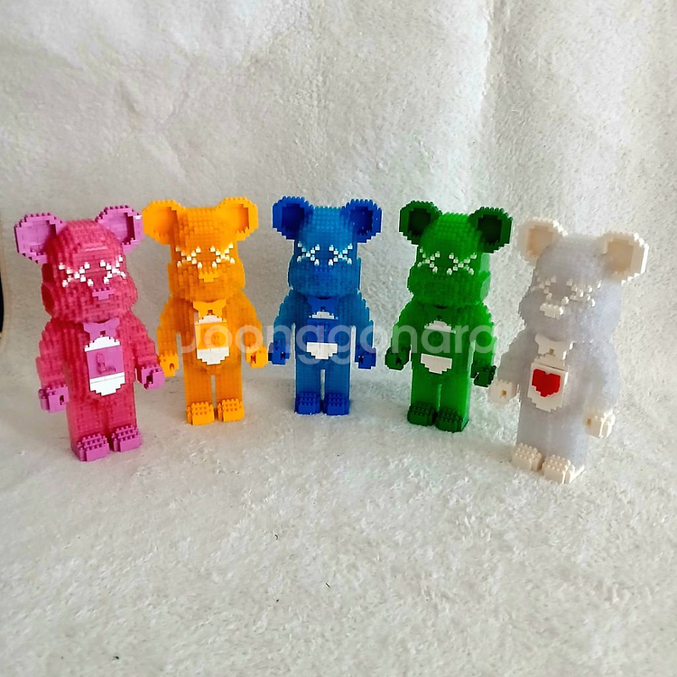 LED 나노블럭 곰돌이 5종세트--3