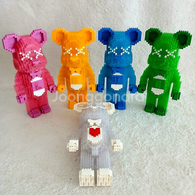 LED 나노블럭 곰돌이 5종세트--4