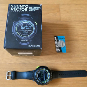 (급매) 순토 벡터 블랙 라임 풀세트 헐값에 드려요