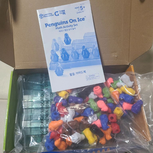 러닝리소 펭귄 온 아이스 교구 + 교재 1,2