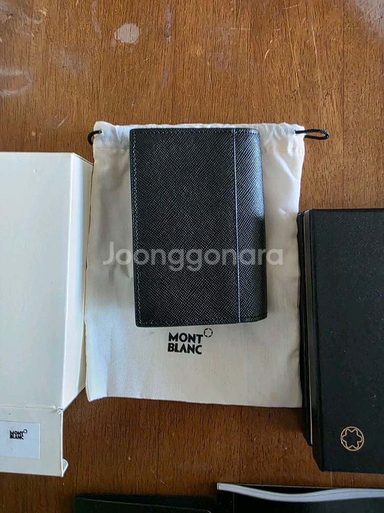 몽블랑 사토리얼 카드 지갑 풀박스 (정품,새제품)--2