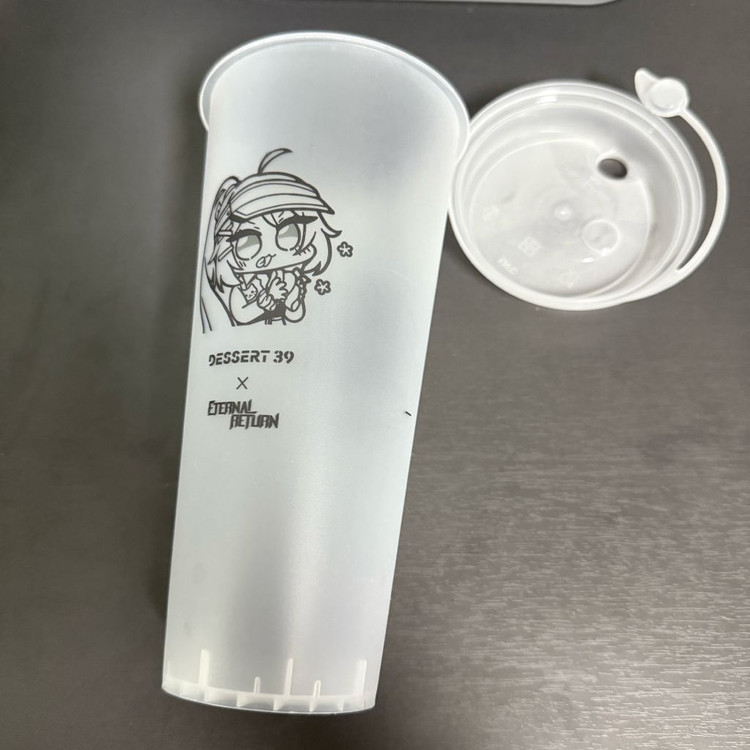 이터널리턴 디저트39 키캡 키링, 니키 디오라마+스탠드--1