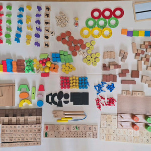 디딤돌 만지는수학 원목 교구 3종세트/서울