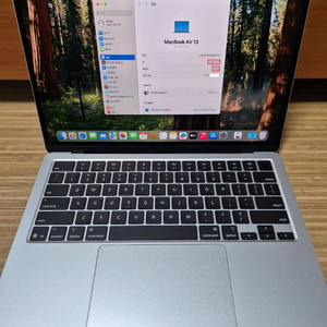 [대구직] M4 맥북에어13 실버 기본모델