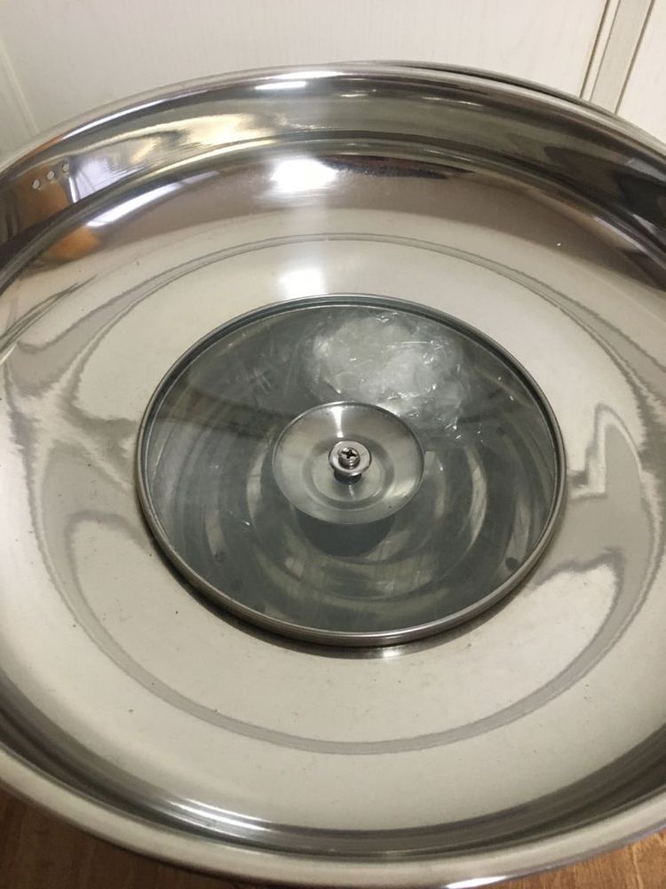 행주삶는 스텐 곰솥--4