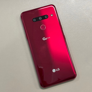 LG G8 레드색상 128용량 미파손 무잔상 상태좋은단말기 기능하자 없는폰 10만 판매합니다